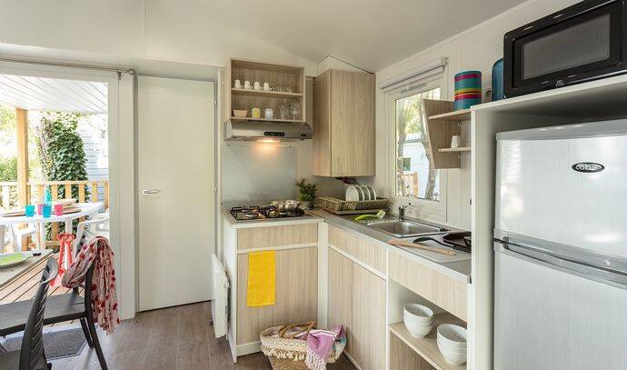 Mobil-home | Comfort | 2 Ch. | 4/6 pers. | Terrasse simple | A/C 4