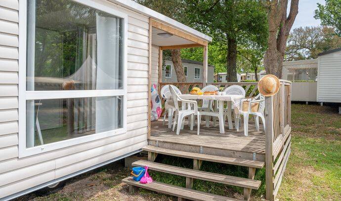Mobil-home | Comfort | 2 Ch. | 4/6 pers. | Terrasse simple | A/C 1