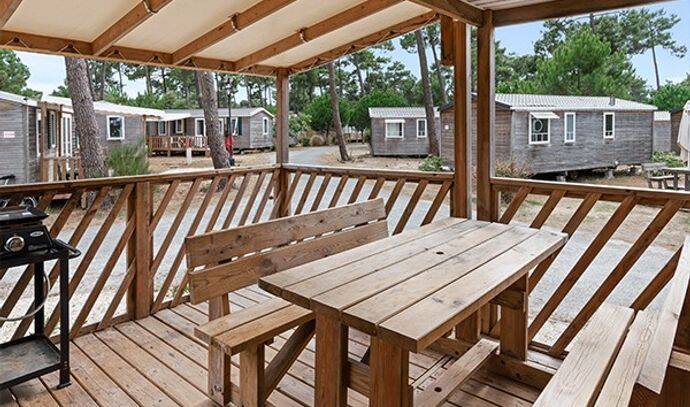 Mobil-home | Comfort | 3 Ch. | 6 pers. | Terrasse simple | A/C 1