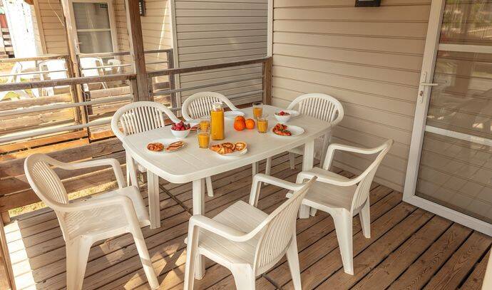 Mobil-home | Comfort | 3 Ch. | 6 pers. | Terrasse simple | A/C 1
