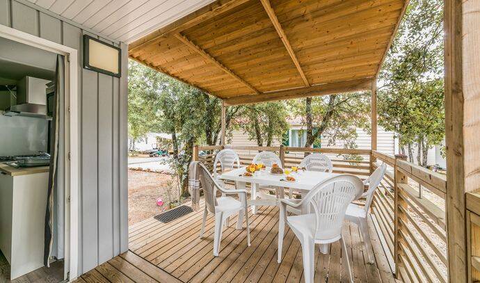 Mobil-home | Comfort | 3 Ch. | 6 pers. | Terrasse simple | A/C 1