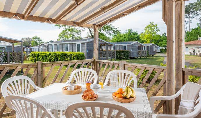 Mobil-home | Comfort | 3 Ch. | 6 pers. | Terrasse simple | A/C 2