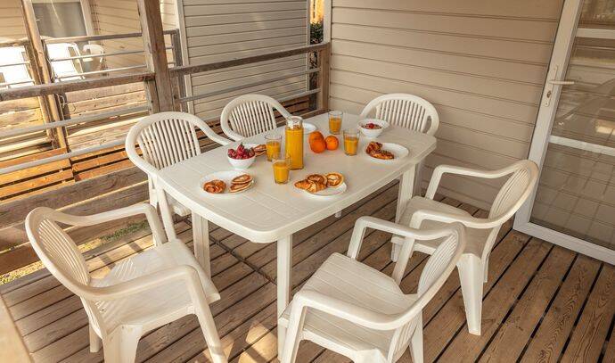 Mobil-home | Comfort | 3 Ch. | 6 pers. | Terrasse simple | A/C 1