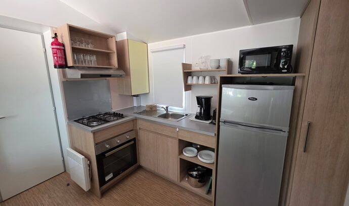 Mobil-home | Comfort | 3 Ch. | 6 pers. | Terrasse simple | A/C 4