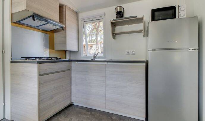 Mobil-home | Comfort | 2 Ch. | 4/6 pers. | Terrasse simple | A/C 4