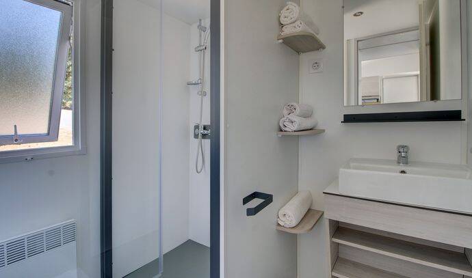 Mobil-home | Comfort | 2 Ch. | 4/6 pers. | Terrasse simple | A/C 9