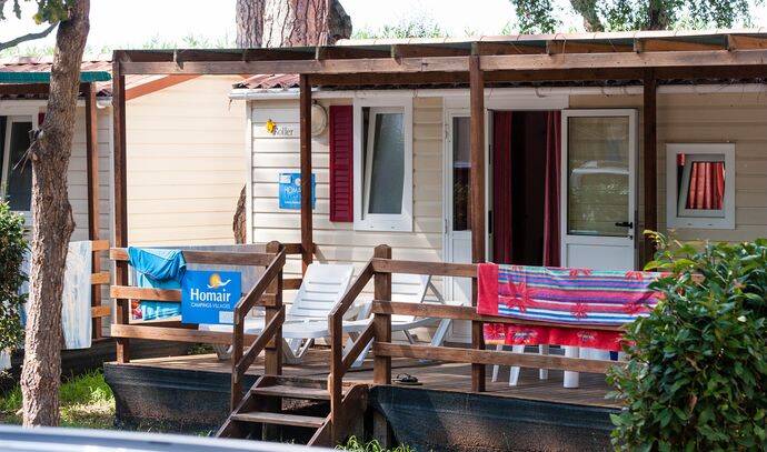 Mobil-home | Classic | 2 Ch. | 4/6 pers. | Terrasse surélevée | A/C 0