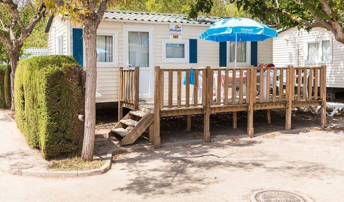 Mobil-home | Classic | 2 Ch. | 4/6 pers. | Terrasse surélevée non couverte | A/C 0