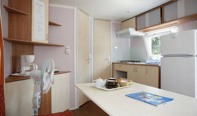 Mobil-home | Classic | 2 Ch. | 4/6 pers. | Terrasse surélevée | A/C 2