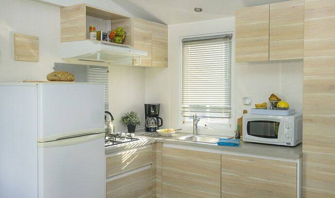 Mobil-home | Classic | 2 Ch. | 4/6 pers. | Terrasse surélevée non couverte | A/C 2