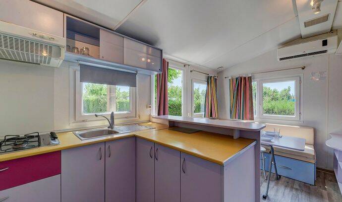 Mobil-home | Classic | 2 Ch. | 4/6 pers. | Terrasse surélevée | A/C 3