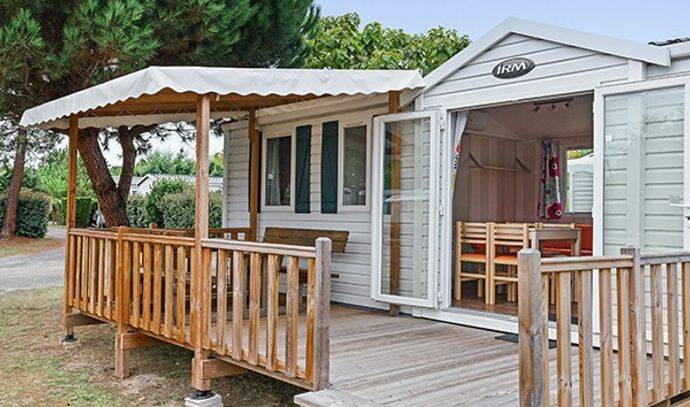 Mobil-home | Classic | 2 Ch. | 4/6 pers. | Terrasse surélevée | A/C 0