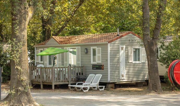 Mobil-home | Classic | 2 Ch. | 4/6 pers. | Terrasse surélevée non couverte | A/C 0