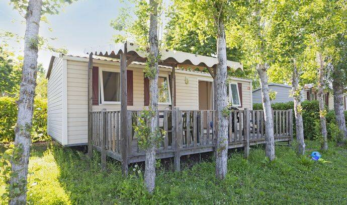 Mobil-home | Classic | 2 Ch. | 4/6 pers. | Terrasse surélevée | A/C 0
