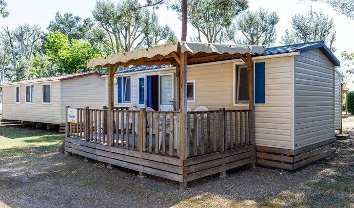 Mobil-home | Classic | 2 Ch. | 4/6 pers. | Terrasse surélevée | A/C 0