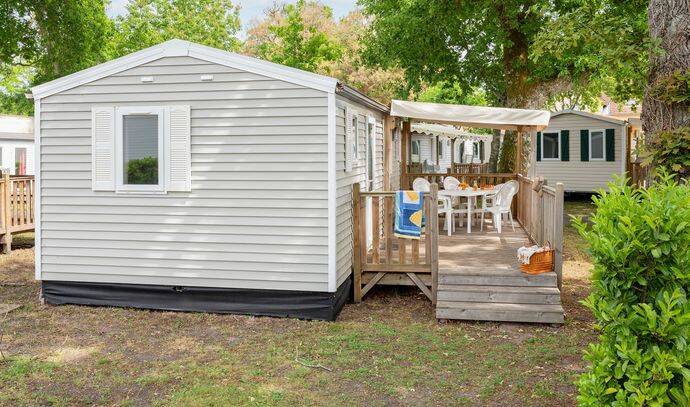 Mobil-home | Classic | 2 Ch. | 4/6 pers. | Terrasse surélevée | A/C 0