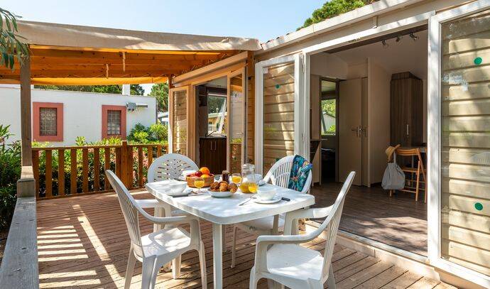 Mobil-home | Classic | 2 Ch. | 4/6 pers. | Terrasse surélevée 3