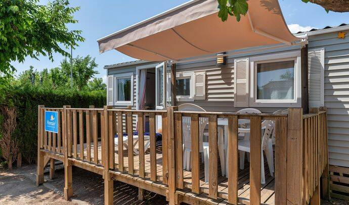 Mobil-home | Classic | 2 Ch. | 4/6 pers. | Terrasse surélevée | A/C 2