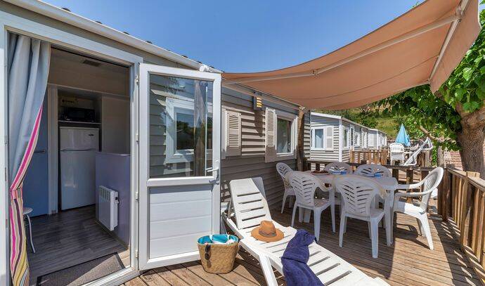 Mobil-home | Classic | 2 Ch. | 4/6 pers. | Terrasse surélevée | A/C 3