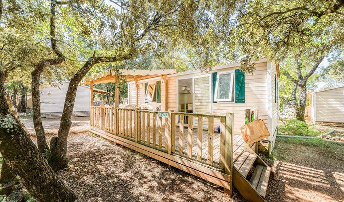 Mobil-home | Classic | 2 Ch. | 4/6 pers. | Terrasse surélevée | A/C 2
