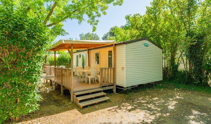 Mobil-home | Classic | 2 Ch. | 4/6 pers. | Terrasse surélevée | A/C 0