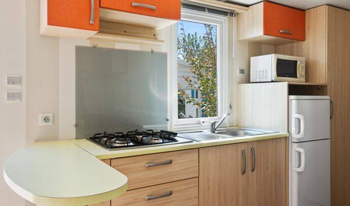 Mobil-home | Classic | 2 Ch. | 4/6 pers. | Terrasse surélevée 3
