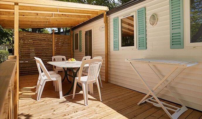 Mobil-home | Classic | 2 Ch. | 4/6 pers. | Terrasse surélevée 0