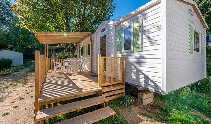 Mobil-home | Classic | 3 Ch. | 6 pers. | Terrasse surélevée | A/C | TV 0