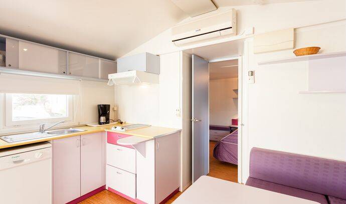 Mobil-home | Classic | 3 Ch. | 6 pers. | Terrasse surélevée | A/C 3
