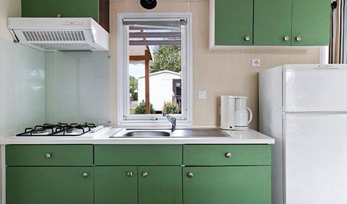 Mobil-home | Classic | 3 Ch. | 6 pers. | Terrasse surélevée | A/C 3