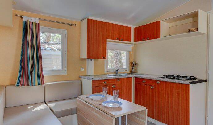 Mobil-home | Classic | 3 Ch. | 6 pers. | Terrasse surélevée | A/C 3