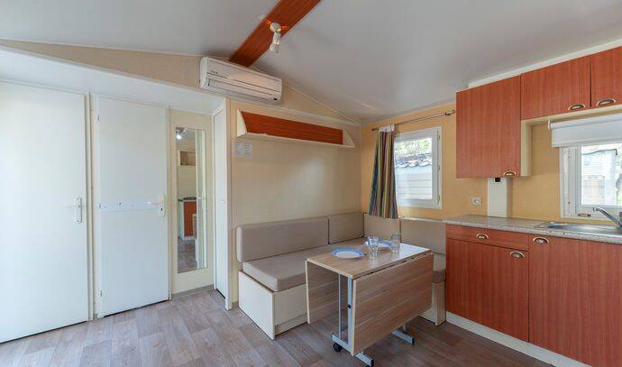 Mobil-home | Classic | 3 Ch. | 6 pers. | Terrasse surélevée | A/C 4