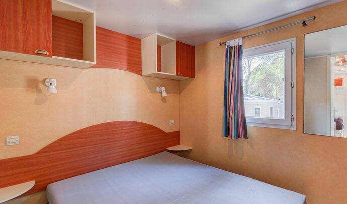 Mobil-home | Classic | 3 Ch. | 6 pers. | Terrasse surélevée | A/C 6