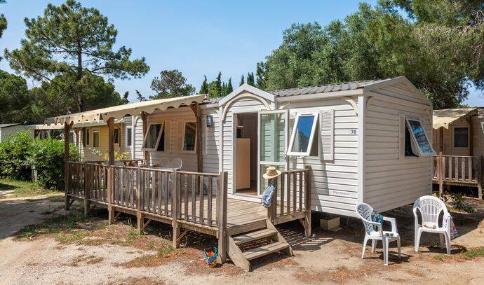 Mobil-home | Classic | 3 Ch. | 6 pers. | Terrasse surélevée | A/C 0