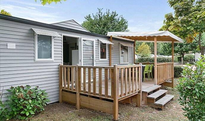 Mobil-home | Classic | 3 Ch. | 6 pers. | Terrasse surélevée | A/C 0