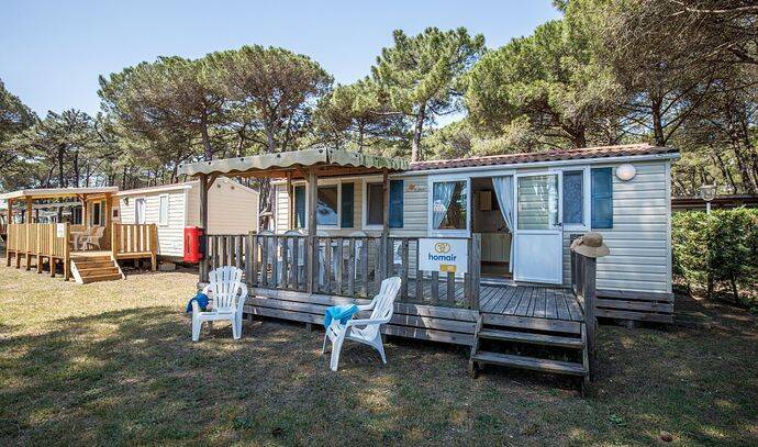 Mobil-home | Classic | 3 Ch. | 6 pers. | Terrasse surélevée | A/C 0