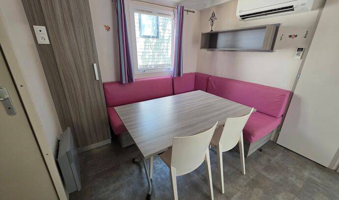 Mobil-home | Classic | 3 Ch. | 6 pers. | Terrasse surélevée | A/C 2