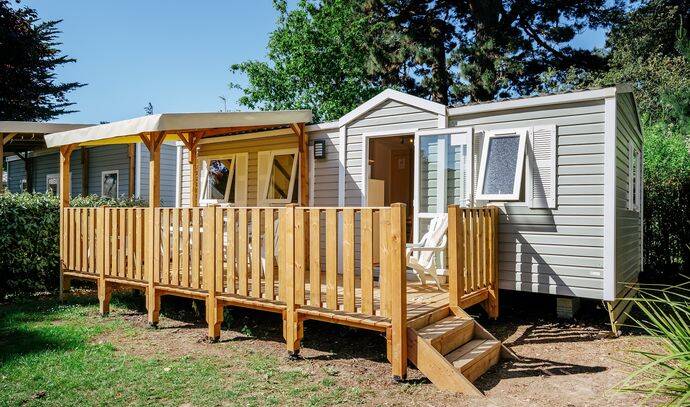 Mobil-home | Classic | 3 Ch. | 6 pers. | Terrasse surélevée | TV 0