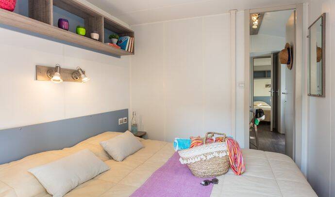 Mobil-home | Comfort | 3 Ch. | 6 pers. | Terrasse surélevée | A/C 2