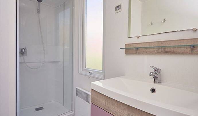 Mobil-home | Comfort | 2 Ch. | 4/6 pers. | Terrasse surélevée | A/C 8