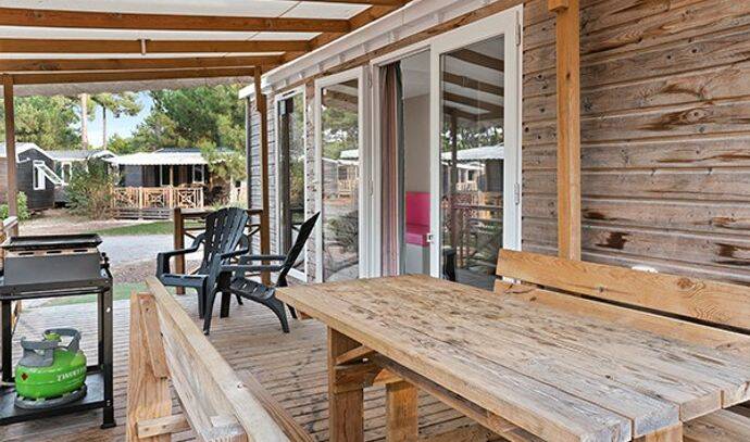 Mobil-home | Comfort | 2 Ch. | 4/6 pers. | Terrasse surélevée | A/C 3
