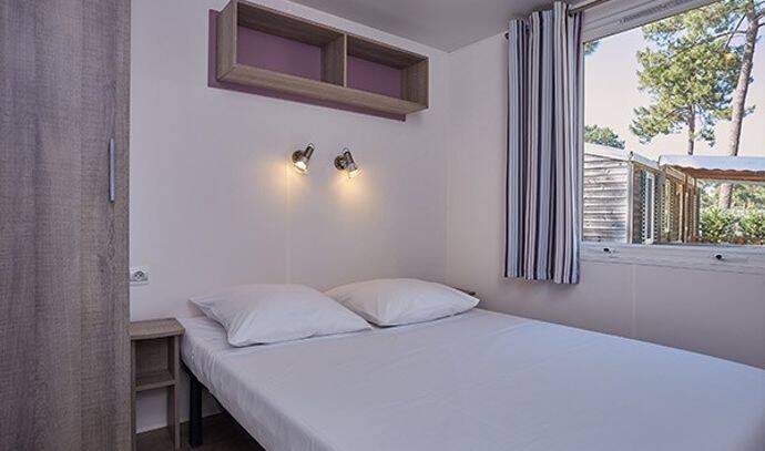Mobil-home | Comfort | 2 Ch. | 4/6 pers. | Terrasse surélevée | A/C 6