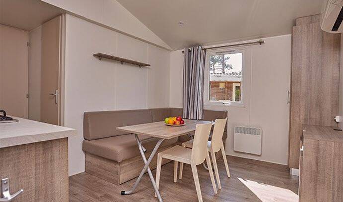 Mobil-home | Comfort | 2 Ch. | 4/6 pers. | Terrasse surélevée | A/C 5