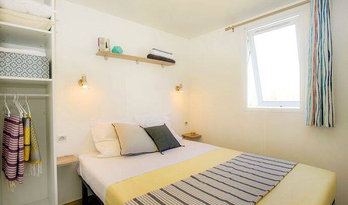 Mobil-home | Comfort | 2 Ch. | 4 pers. | Terrasse surélevée | A/C 5