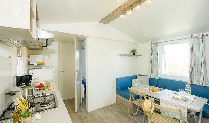 Mobil-home | Comfort | 2 Ch. | 4/6 pers. | Terrasse surélevée | A/C 3