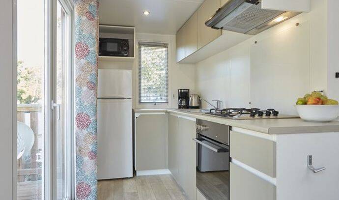 Mobil-home | Comfort | 2 Ch. | 4/6 pers. | Terrasse surélevée | A/C 4