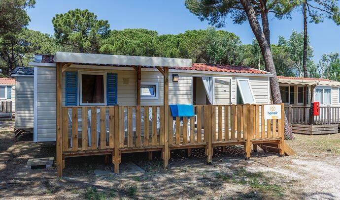 Mobil-home | Comfort | 2 Ch. | 4/6 pers. | Terrasse surélevée | A/C 1