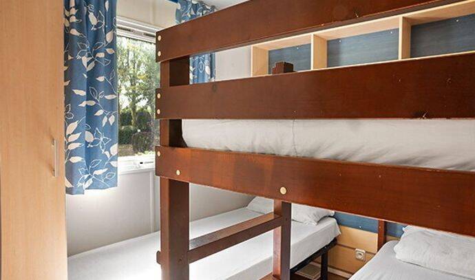 Mobil-home | Comfort | 2 Ch. | 4/6 pers. | Terrasse surélevée | A/C 5