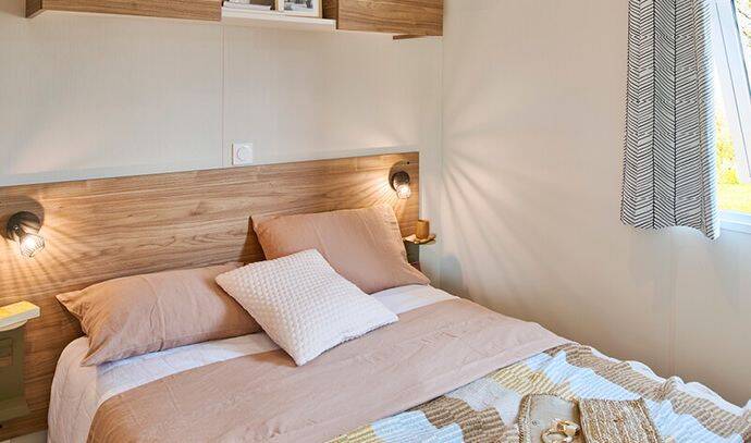 Mobil-home | Comfort | 2 Ch. | 4/6 pers. | Terrasse surélevée | A/C 4