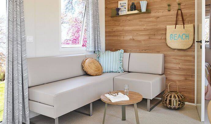 Mobil-home | Comfort | 2 Ch. | 4/6 pers. | Terrasse surélevée | A/C 2